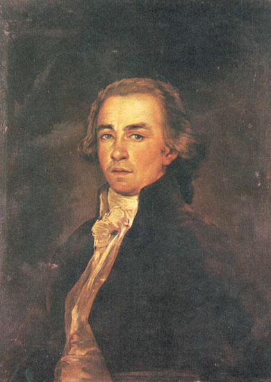 Portrait of Juan Melendez Valdes (1754-1817), Spanish writer